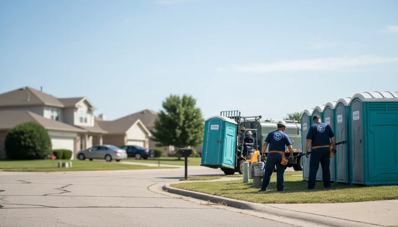Porta Potty Rental in Livingston, IL near me